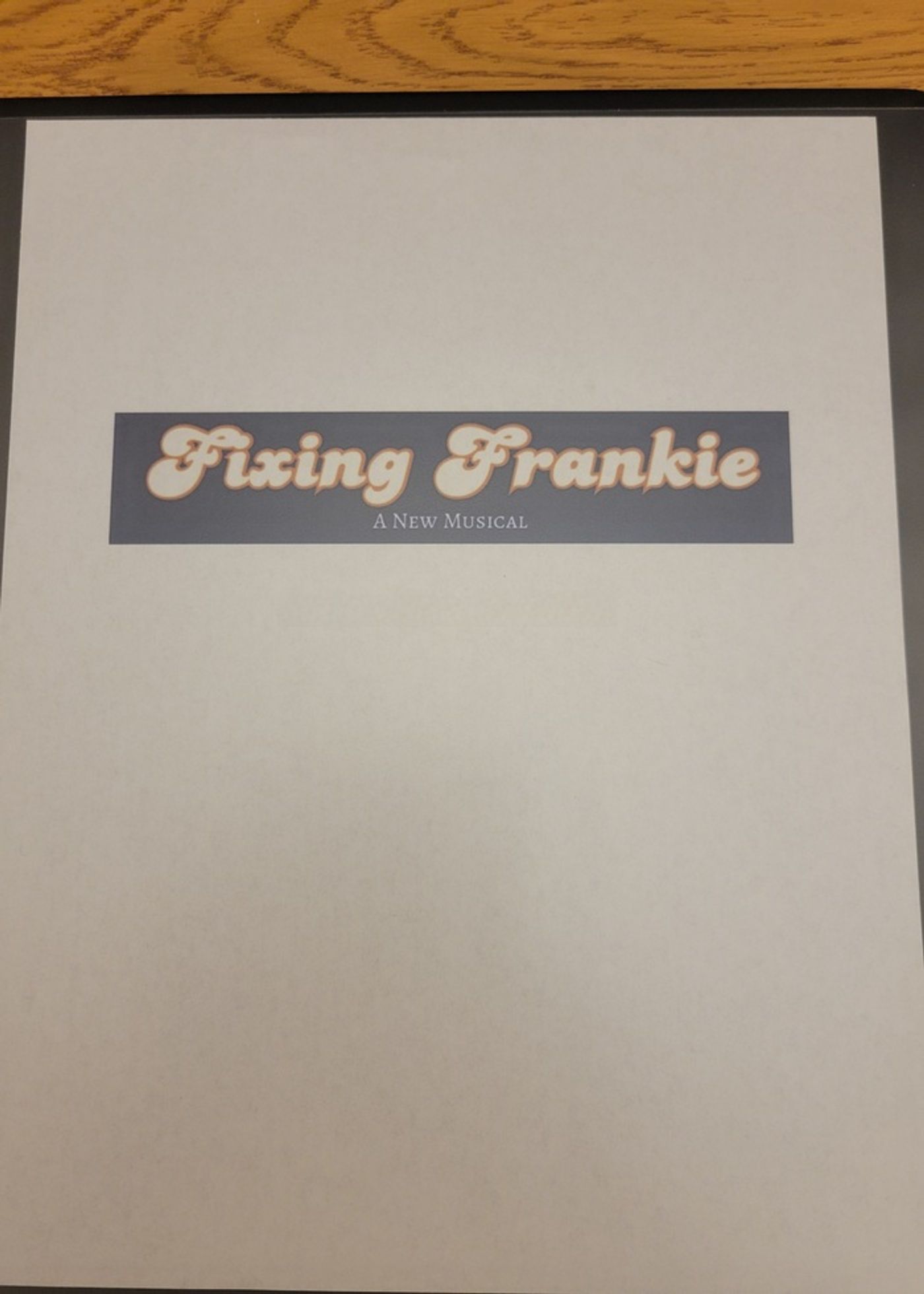 Photos: The Cast of FIXING FRANKIE - A NEW MUSICAL Begins Rehearsals Photos: The Cast of FIXING FRANKIE - A NEW MUSICAL Begins Rehearsals Image