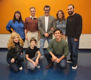 (Front Row) Felicia Finley, Greyson Chapman, George Psomas; (Back Row) Laura Palves, Austin Colburn, Steven Scionti, Andrea Bianchi, Ryan Alvarado @ BroadwayWorld (Front Row) Felicia Finley, Greyson Chapman, George Psomas; (Back Row) Laura Palves, Photo