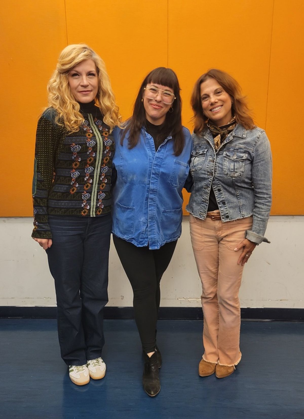 Felicia Finley, Laura Palves, Andrea Bianchi at 