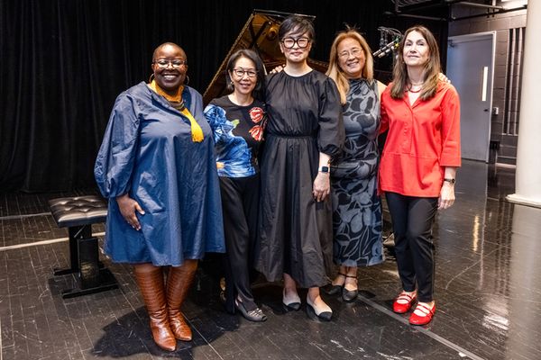Dr. Nnenna Ogwo, Donna Weng Friedman, Yukimi Song, Dr. Jee-Hoon Krska, and Eleonor Bi Photo