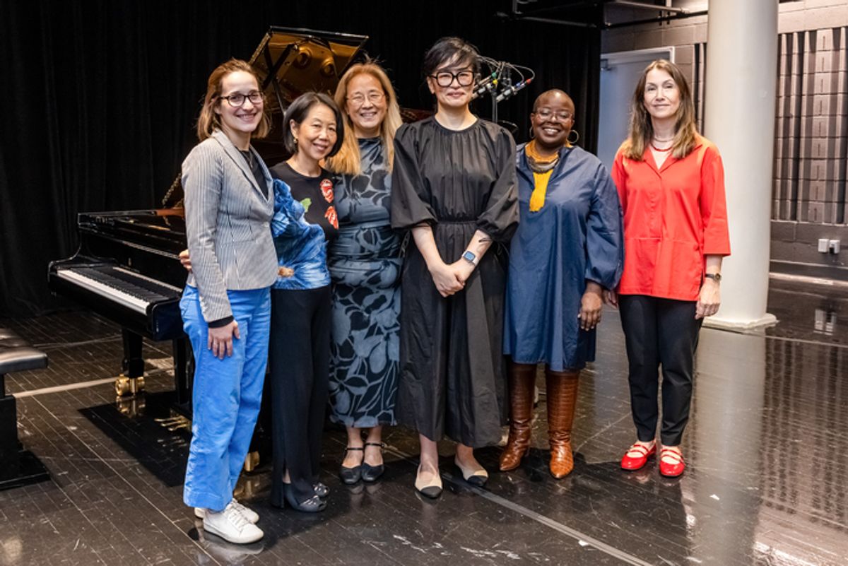 Caroline Sonett-Assor, Donna Weng Friedman, Dr. Jee-Hoon Krska, Yukimi Song, Dr. Nnenna Ogwo, and Eleonor Bindman at 