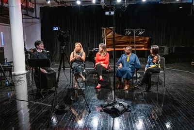 Caroline Sonett-Assor, Donna Weng Friedman, Dr. Jee-Hoon Krska, Yukimi Song, Dr. Nnen Photo