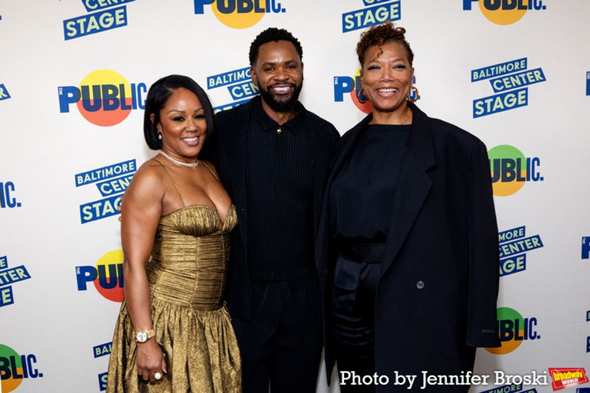 Eboni Nichols, Stevie Walker-Webb, Queen Latifah at 