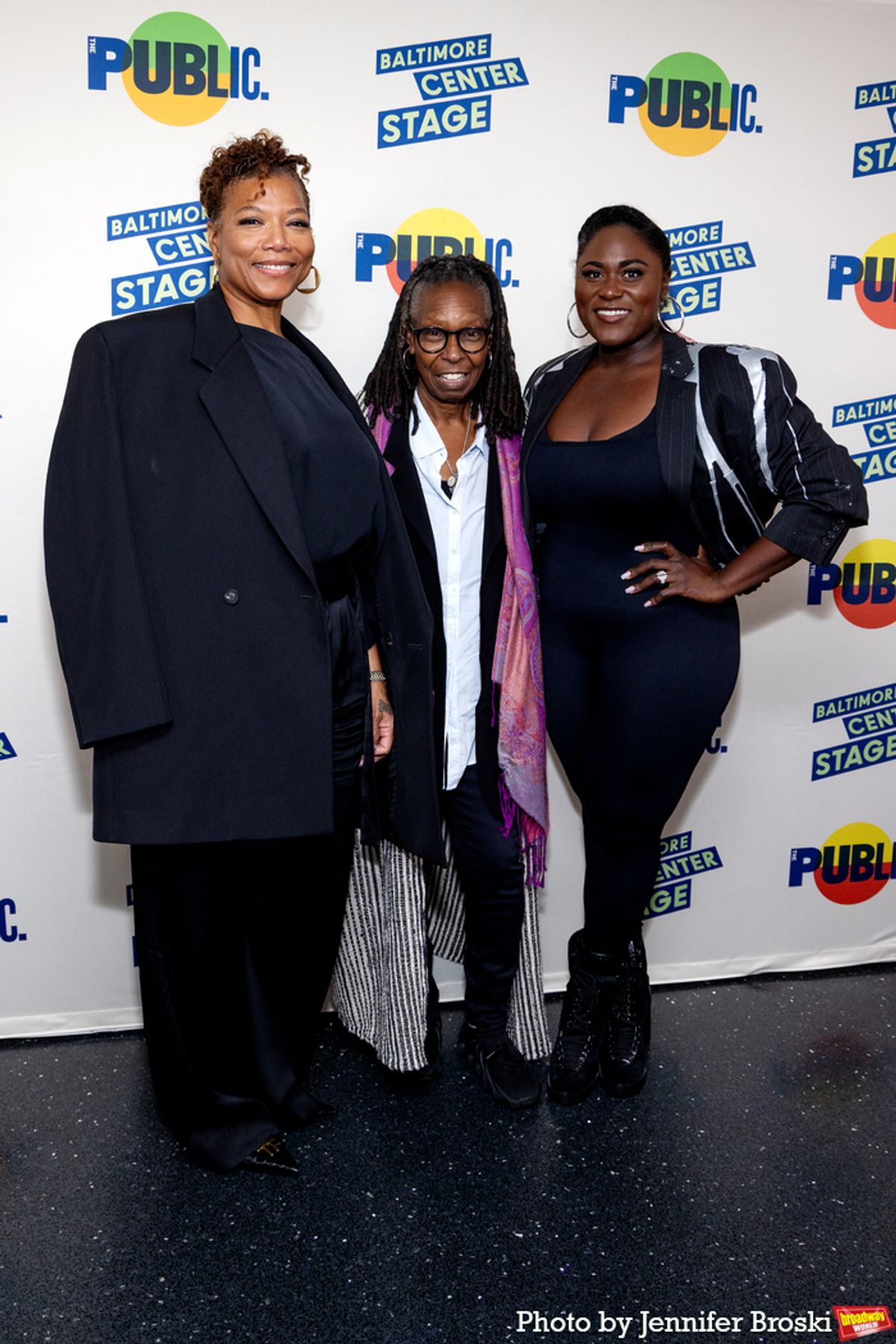 Queen Latifah, Whoopi Goldberg, Danielle Brooks at 