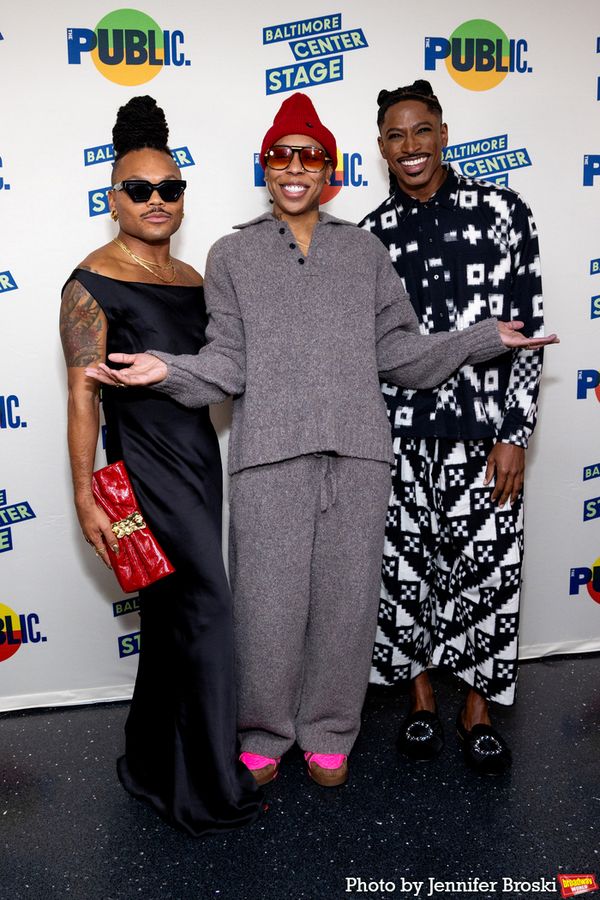 Tomas Matos, Lena Waithe, Robert Hartwell Photo