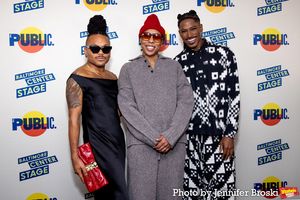 Tomas Matos, Lena Waithe, Robert Hartwell Photo