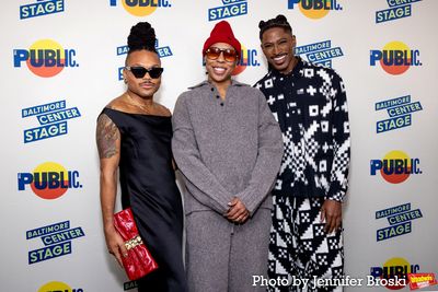 Tomas Matos, Lena Waithe, Robert Hartwell Photo