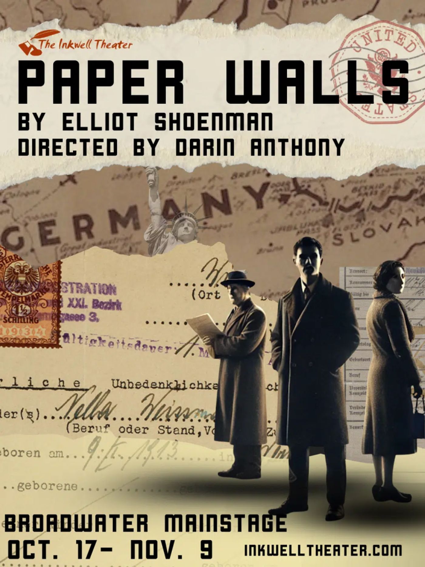 Interview: Playwright Elliot Shoenman of PAPER WALLS at Broadwater Main Stage  Image