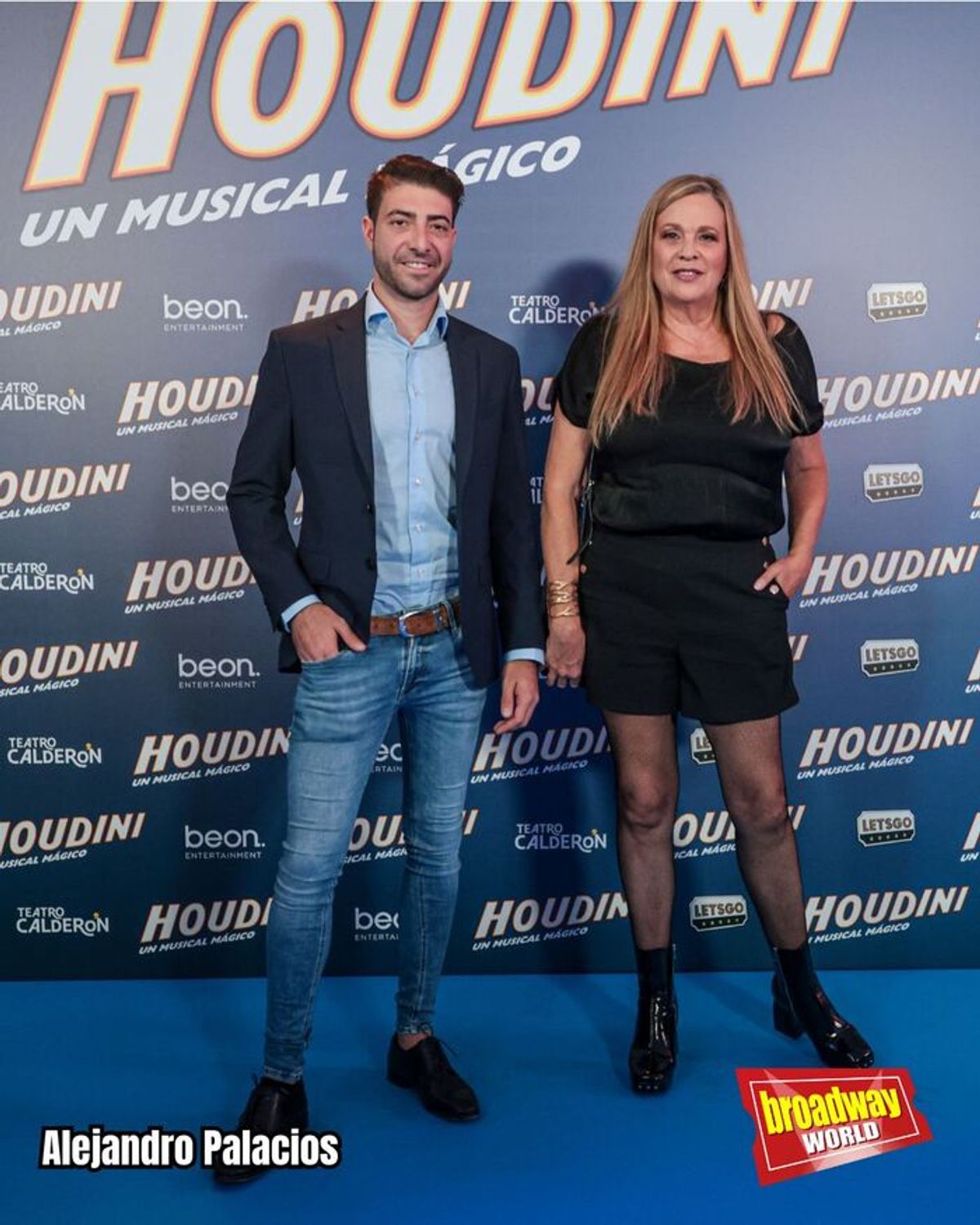 Blas Valverde y Marta Valverde at 