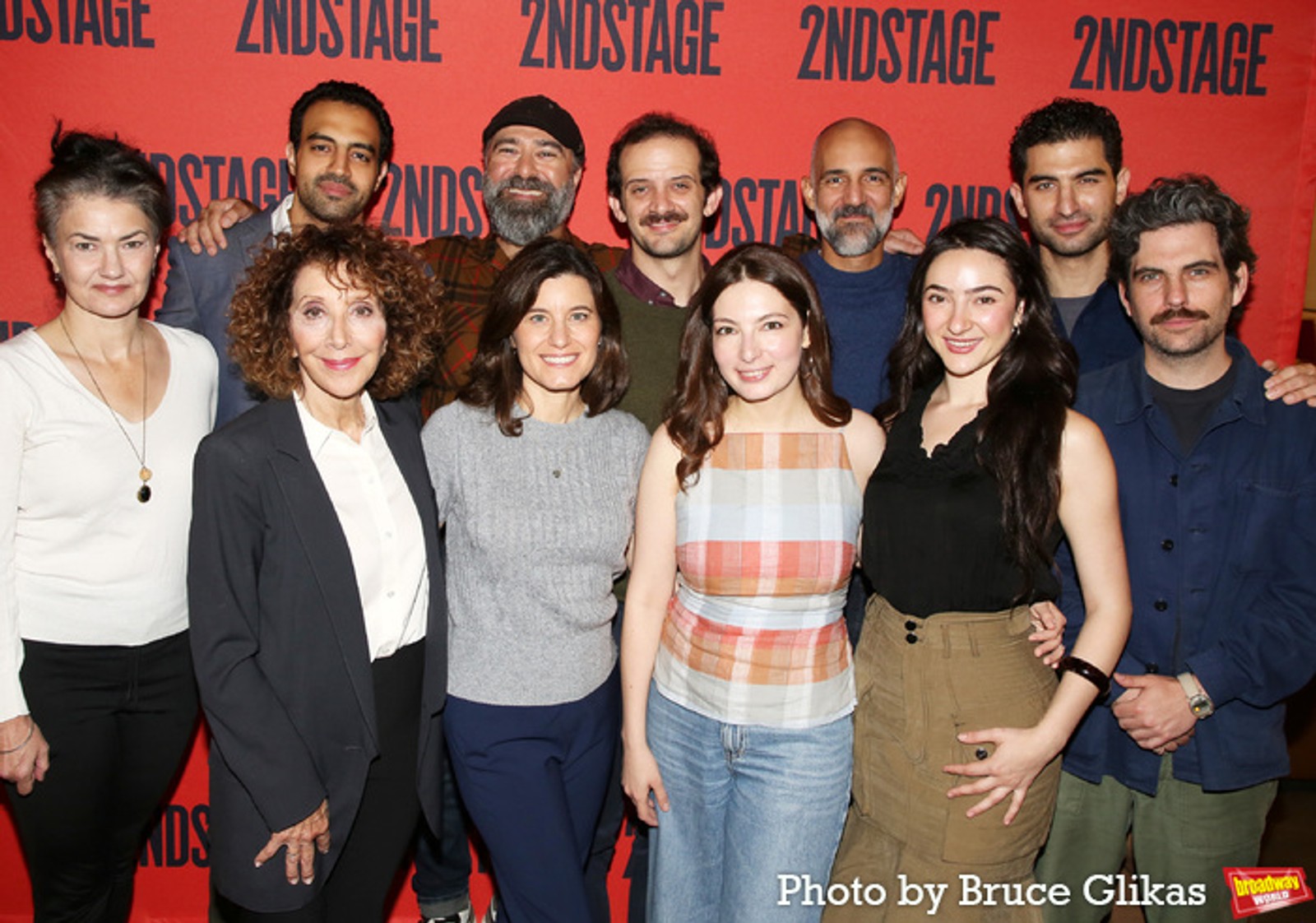 Photos: Second Stage Theater’s MEET THE CARTOZIANS Cast Meets the Press — photo 1 of 23