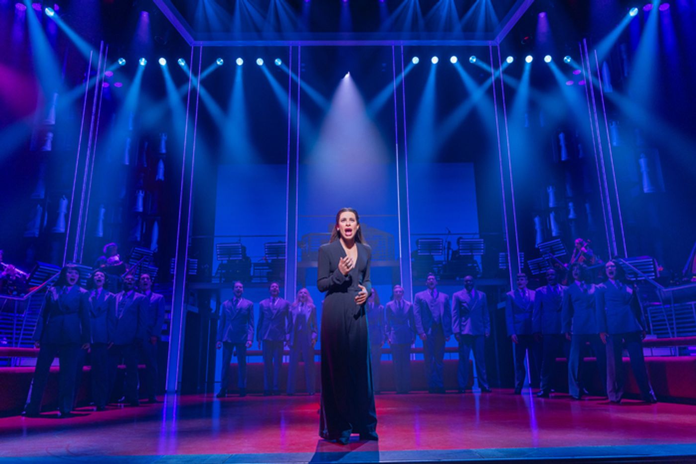 Photos: See Aaron Tveit, Lea Michele & Nicholas Christopher in CHESS on Broadway  Image