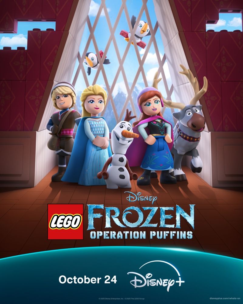 Video: Watch the Trailer for LEGO DISNEY FROZEN: OPERATION PUFFINS Animated Special  Image