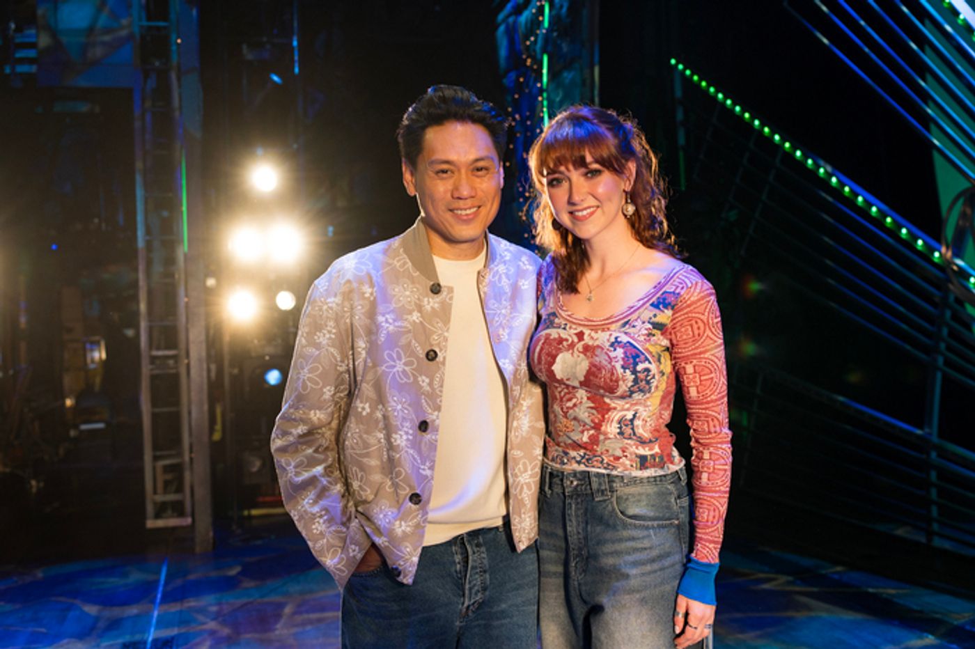 Photos: Jon M. Chu Visits The Company of WICKED in the West End  Image