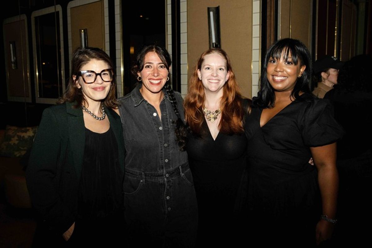 Di Glazer, Rachel Chavkin, Alice Whitley, and Kennedy Woodard at 