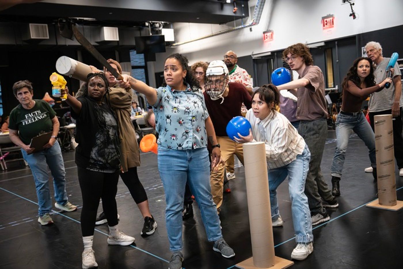 Photos: Micaela Diamond, Ruthie Ann Miles and More in Rehearsals for THE SEAT OF OUR PANTS  Image