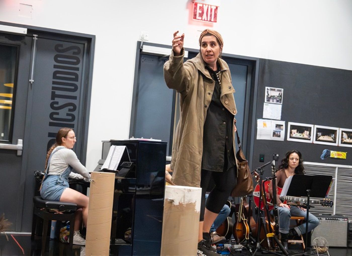 Photos: Micaela Diamond, Ruthie Ann Miles and More in Rehearsals for THE SEAT OF OUR PANTS  Image