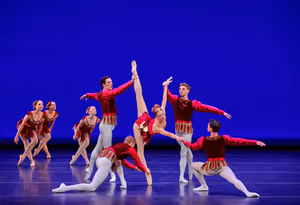 Balanchine?s Rubies* *Choreography by George Balanchine The George Balanchine Trust @ BroadwayWorld Balanchine?s Rubies* *Choreography by George Balanchine The George Balanchine Tru Photo