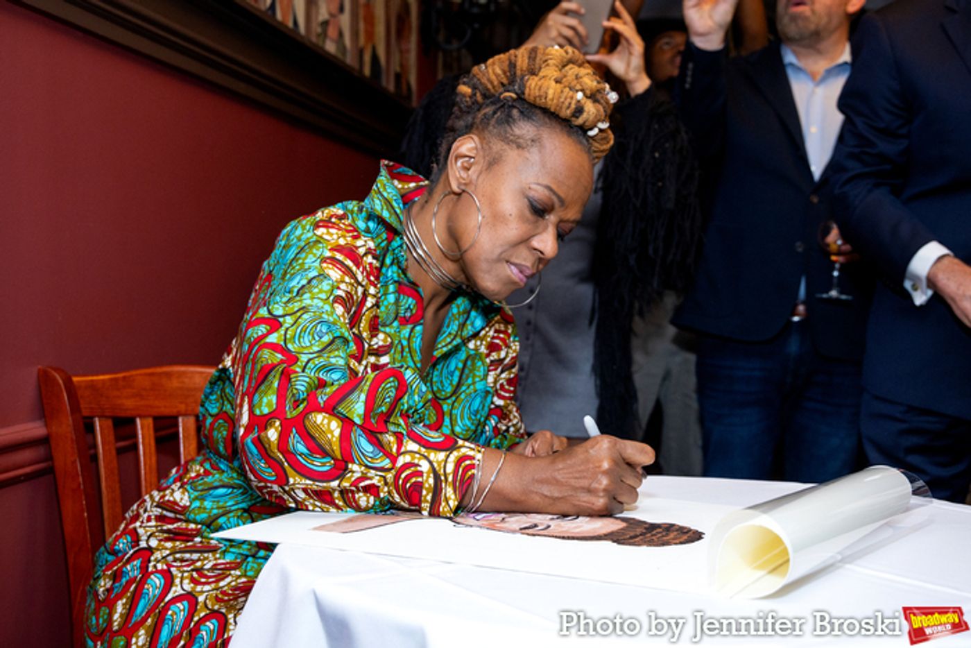 Photos: Kecia Lewis Unveils Sardi's Portarait  Image