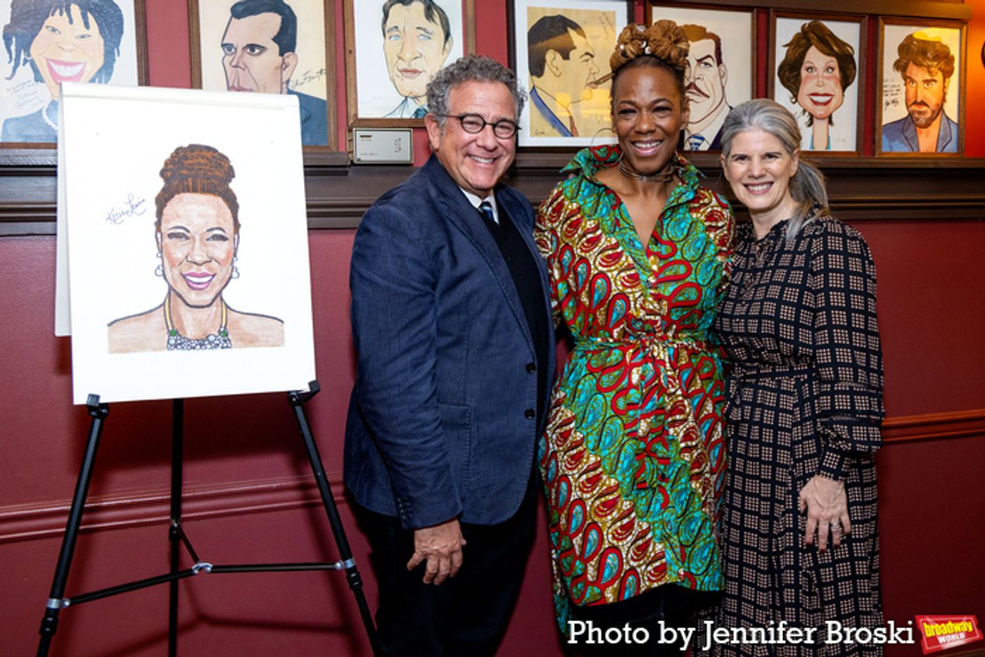 Photos: Kecia Lewis Unveils Sardi's Portarait  Image