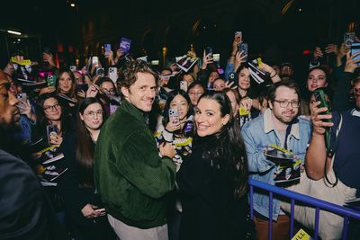 Aaron Tveit, Lea Michele Photo