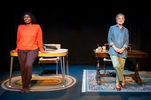 Pauletta Pearson Washington and Priscilla Lopez Photo