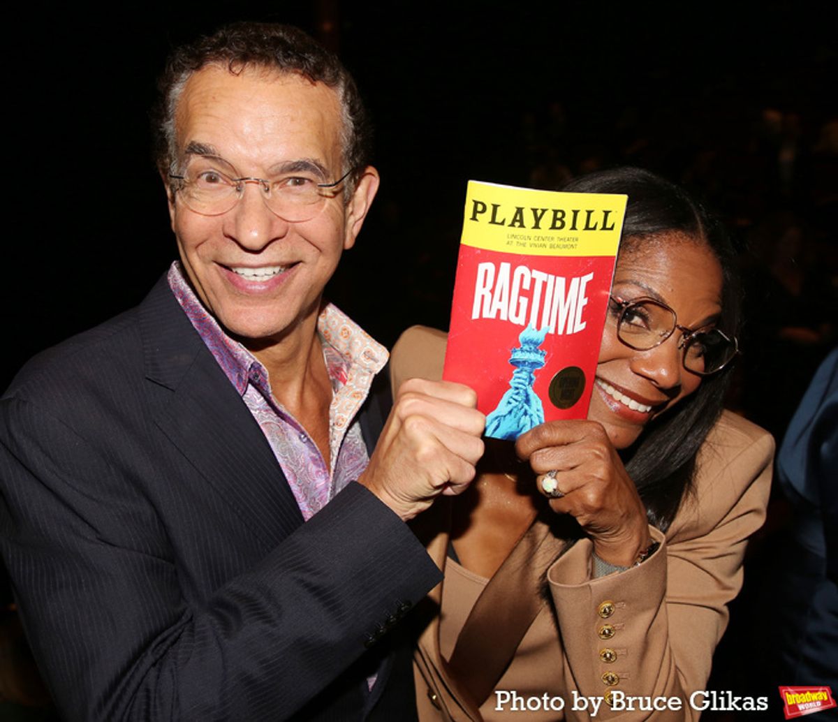 Brian Stokes Mitchell and Audra McDonald at 