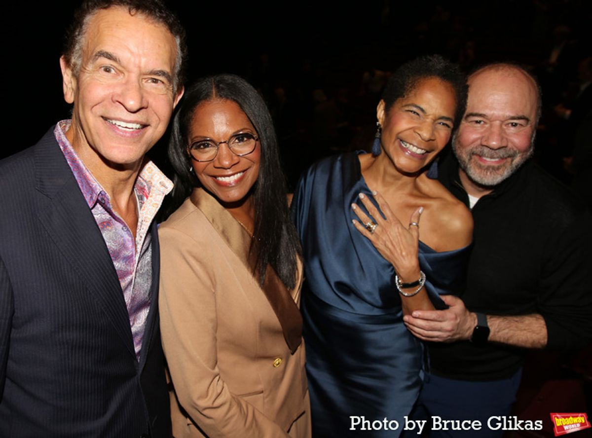 Allyson Tucker Mitchell and Danny Burstein at 