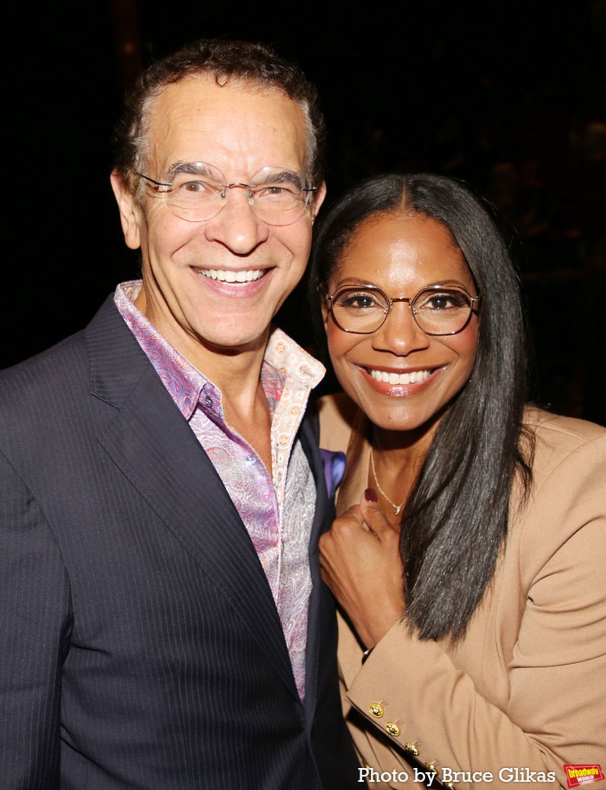 Brian Stokes Mitchell and Audra McDonald  at 