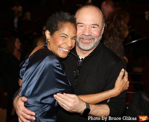 Allyson Tucker Mitchell and Danny Burstein  Photo