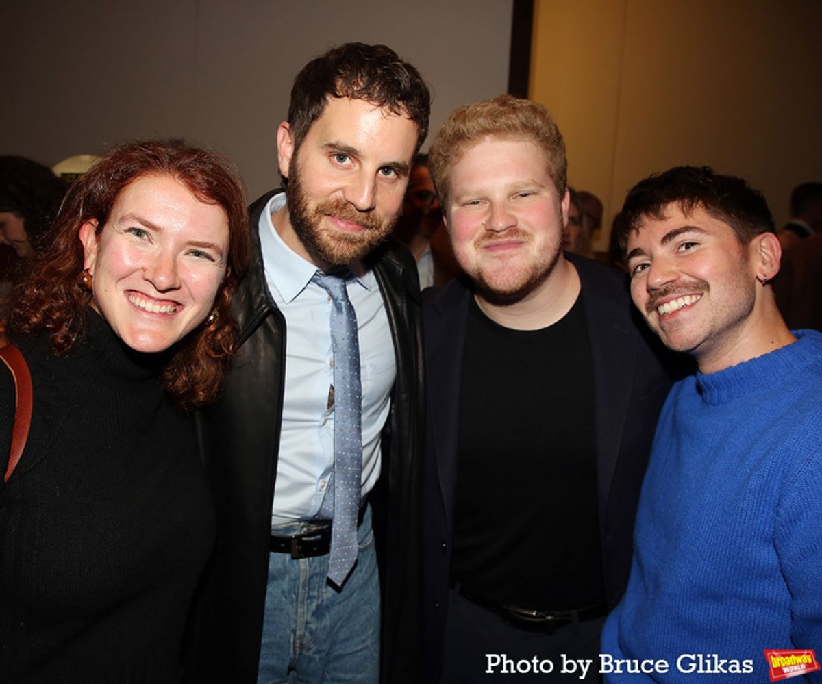 Katie Birenboim, Ben Platt, Henry Platt and Noah Galvin at 