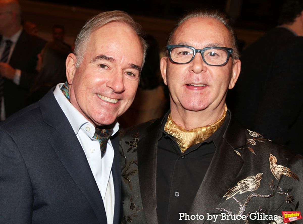 Stephen Flaherty and Trevor Hardwick at 