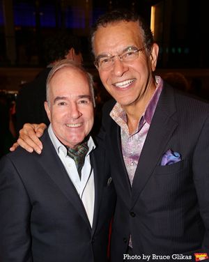 Stephen Flaherty and Brian Stokes Mitchell  Photo