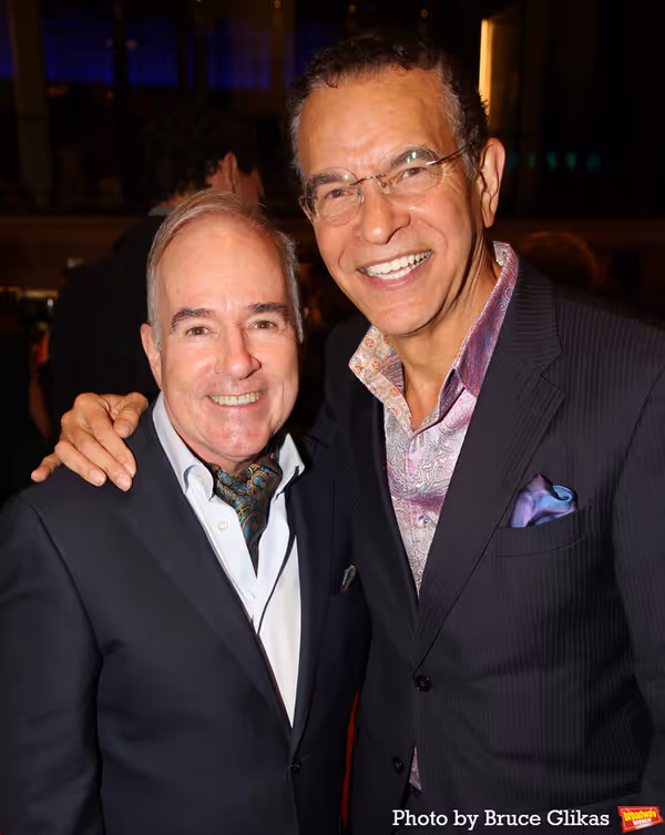 Stephen Flaherty and Brian Stokes Mitchell  Photo