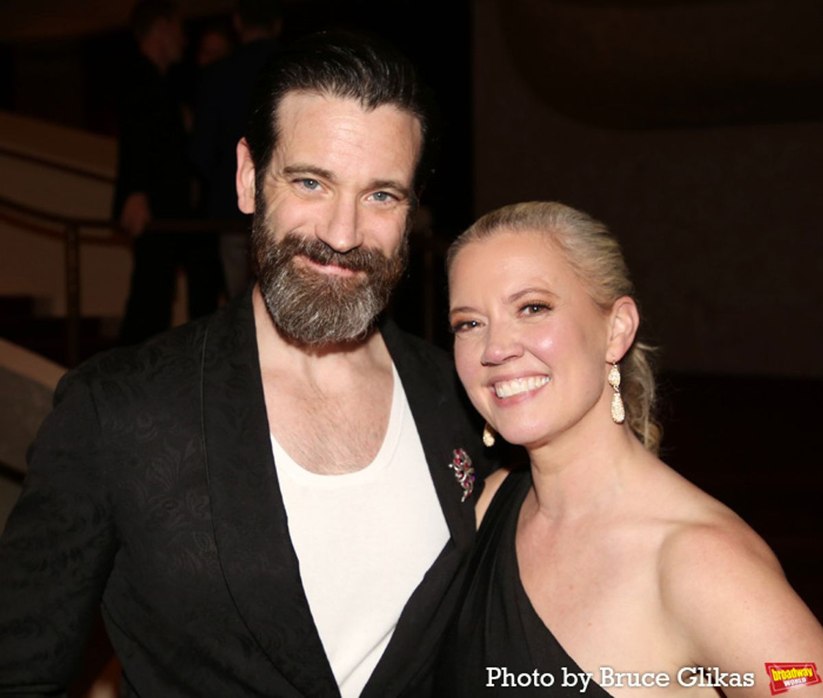 Colin Donnell and Patti Murin at 