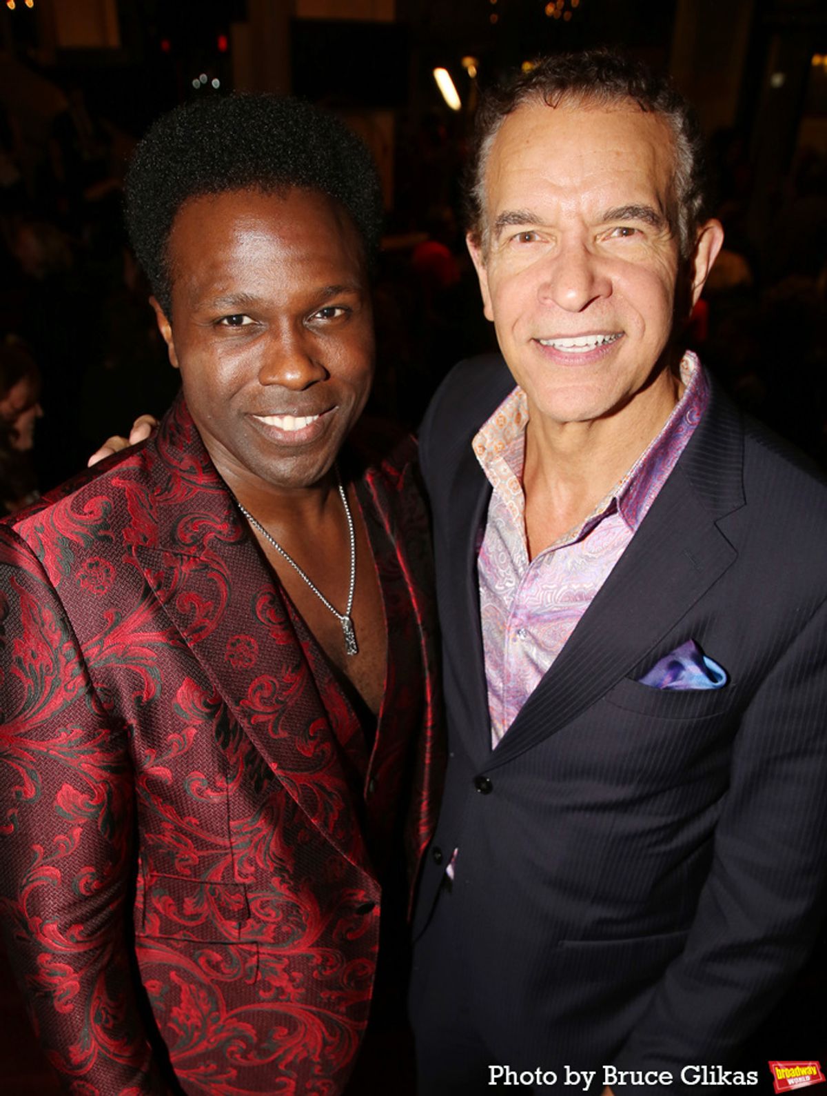 Joshua Henry and Brian Stokes Mitchell at 