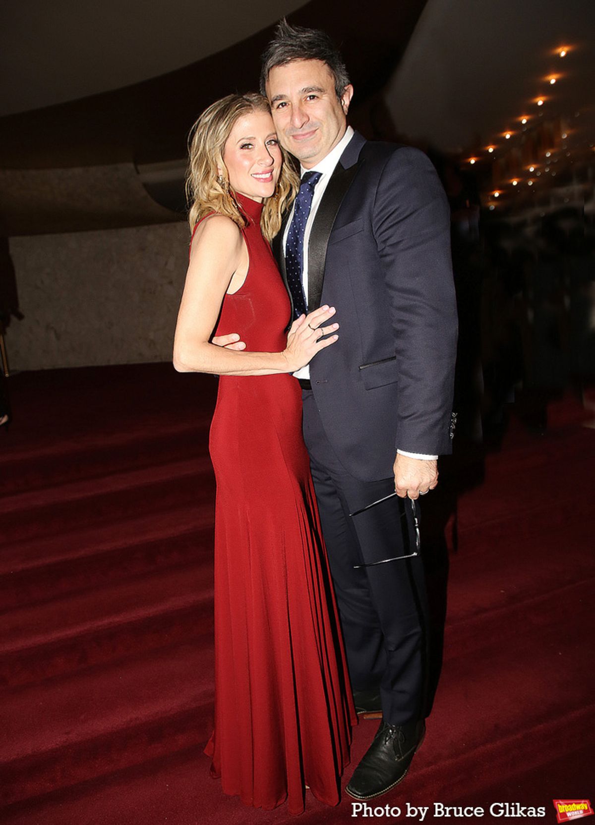 Caissie Levy and David Reiser  at 