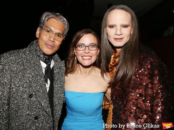 Clint Ramos, Lear deBessonet and Jordan Roth Photo