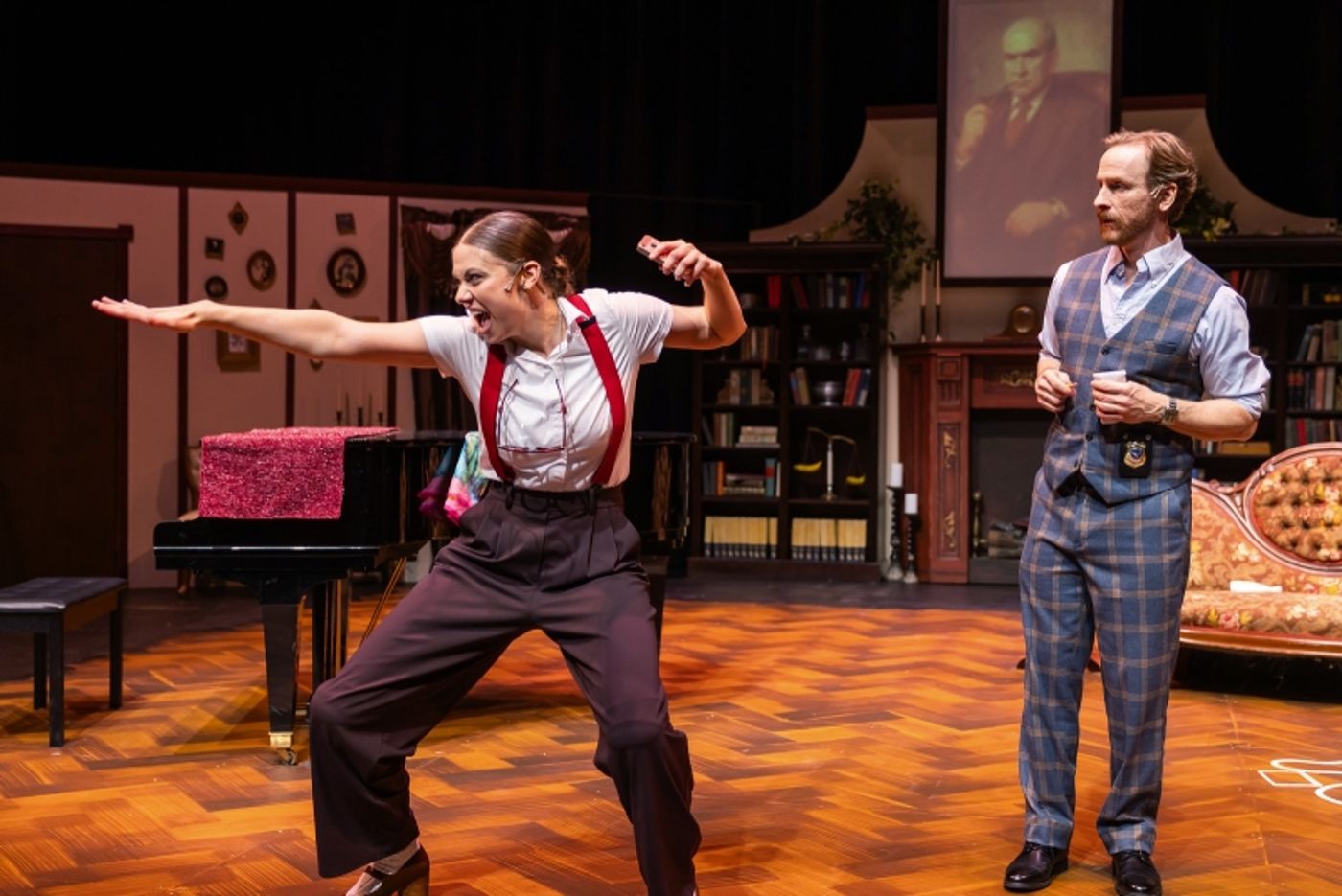 Review: MURDER FOR TWO at Hillbarn Theatre  Image