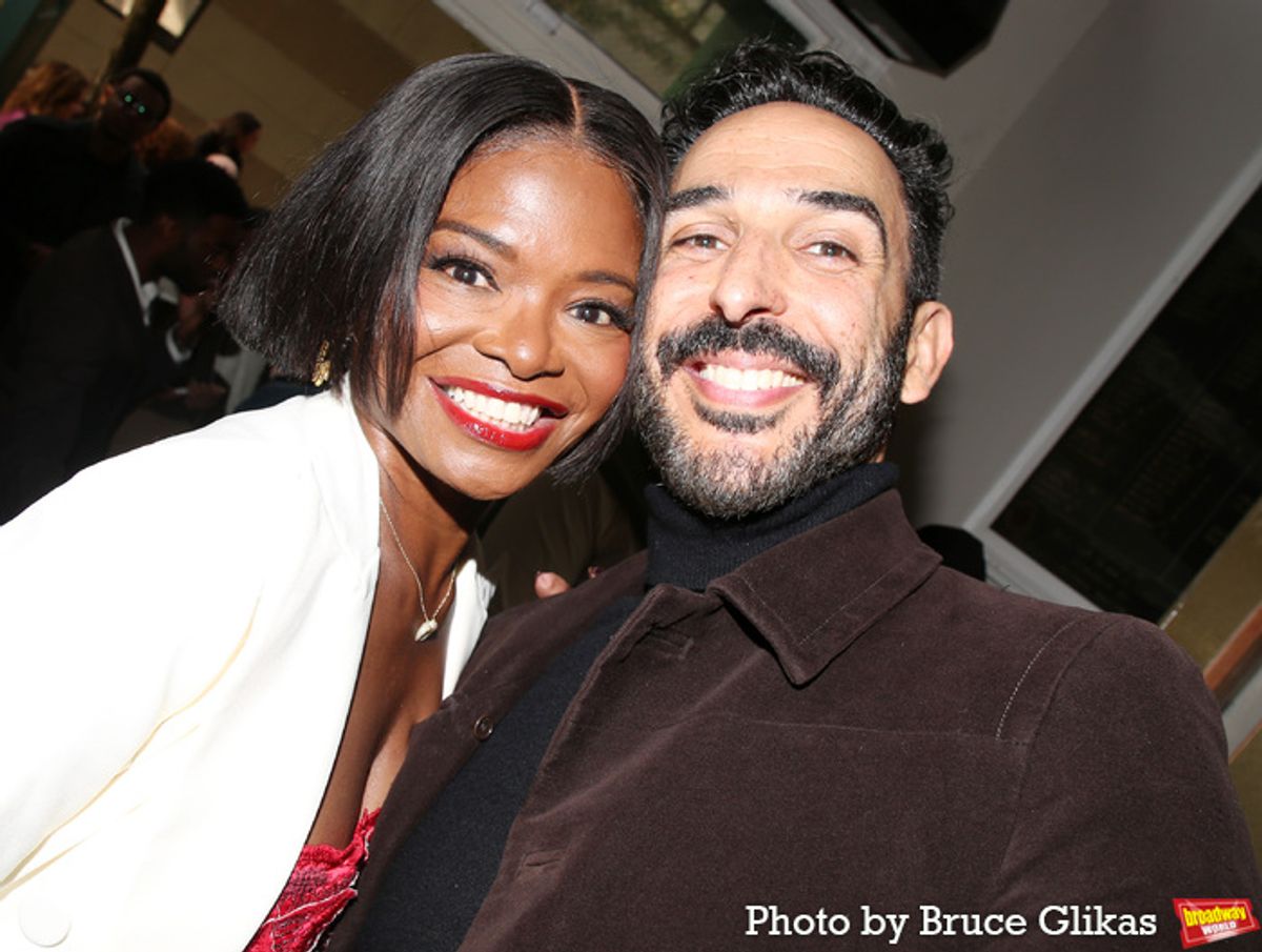 Lead Producer LaChanze and Amir Arison at 