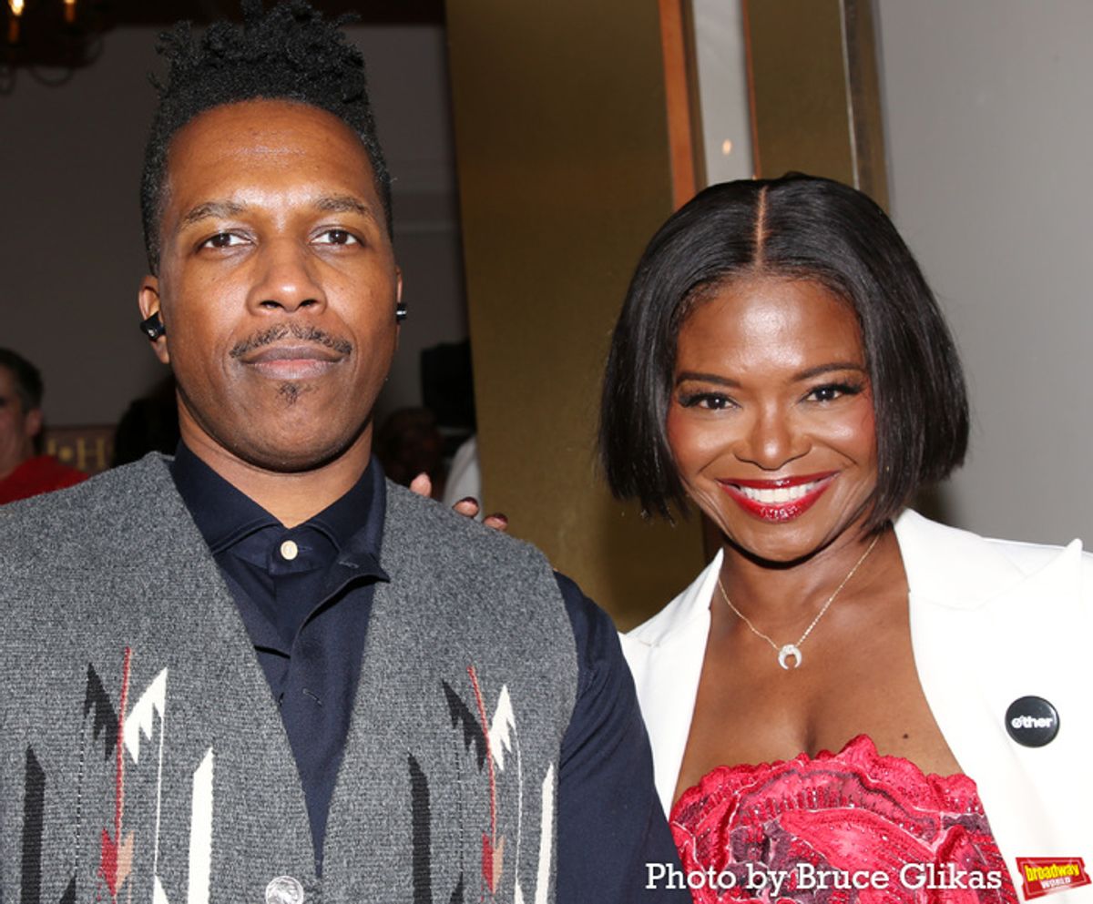 Leslie Odom Jr. and Lead Producer LaChanze at Photos: Inside Opening Night of Ari'el Stachel's OTHER