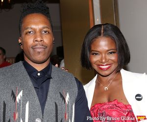 Leslie Odom Jr. and Lead Producer LaChanze Photo
