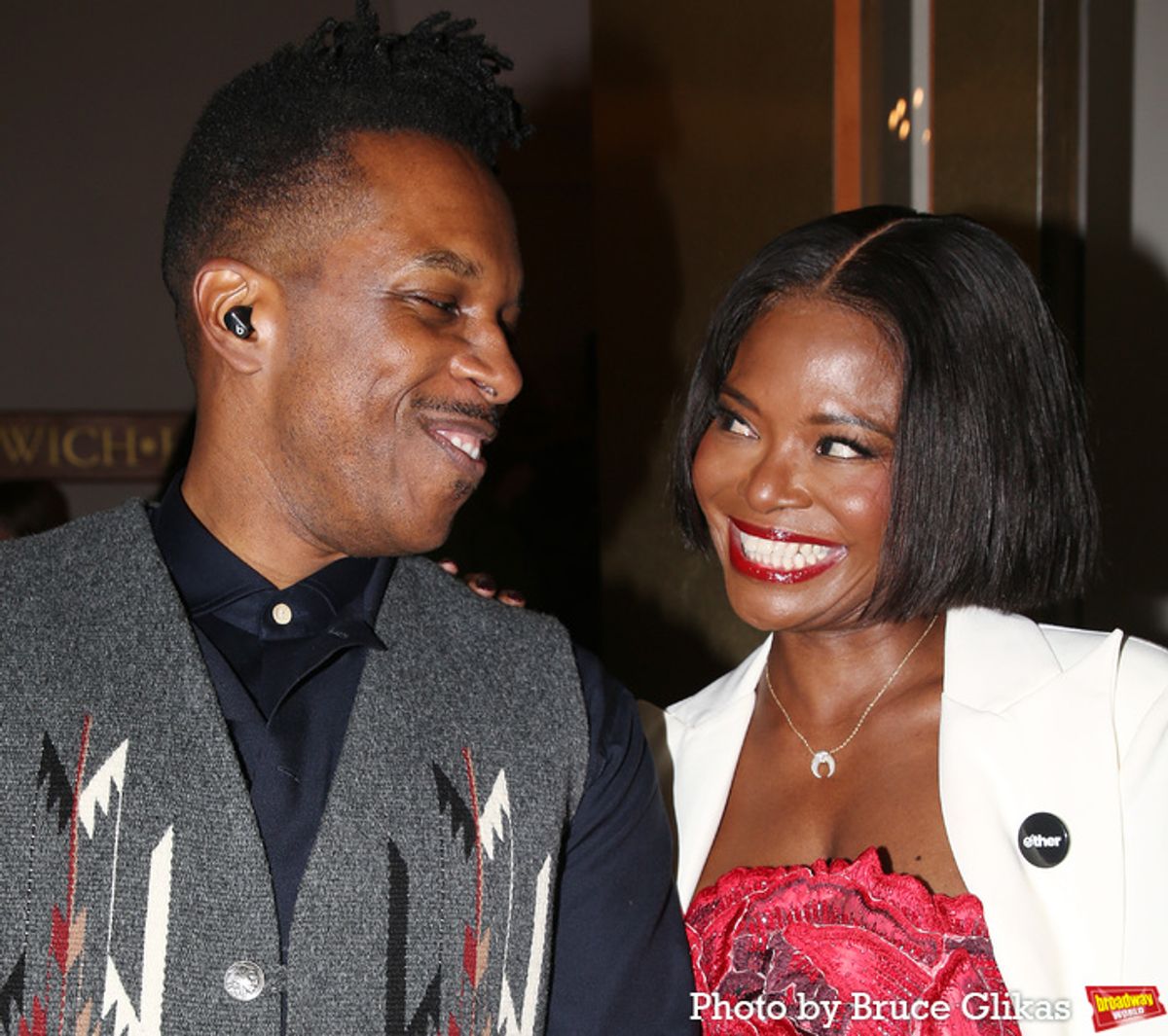 Leslie Odom Jr. and Lead Producer LaChanze at Photos: Inside Opening Night of Ari'el Stachel's OTHER