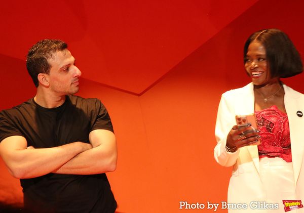 Ari'el Stachel and Lead Producer LaChanze Photo