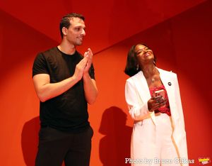 Ari'el Stachel and Lead Producer LaChanze Photo