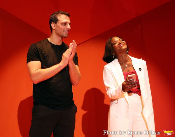 Ari'el Stachel and Lead Producer LaChanze Photo