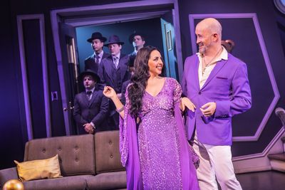 Sharone Sayegh, Travis Mitchell and the Company  Photo