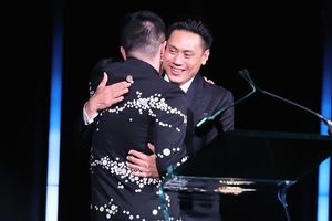 Bowen Yang and Jon M. Chu  Photo