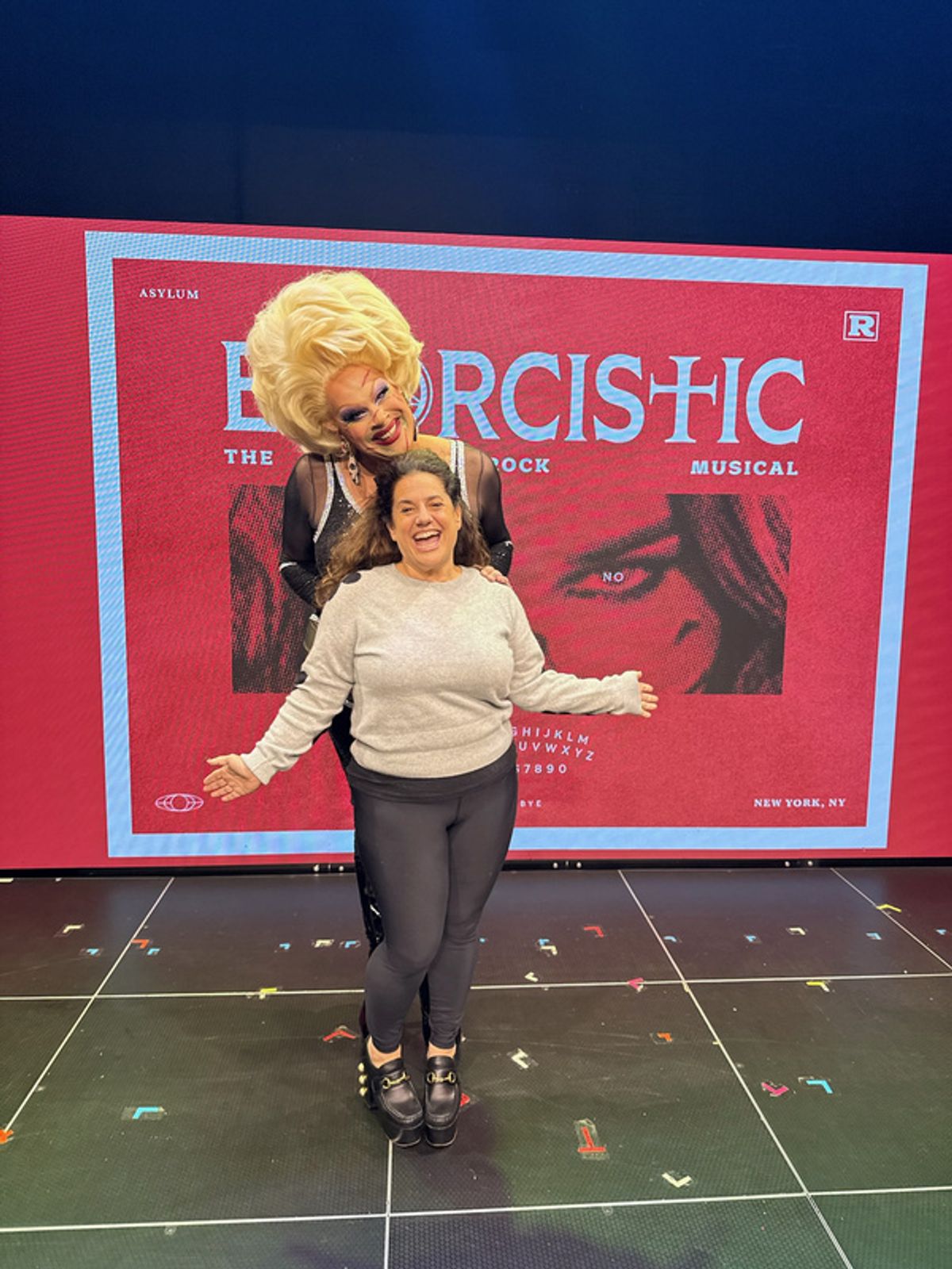 Nina West and Marissa Jaret Winokur  at 