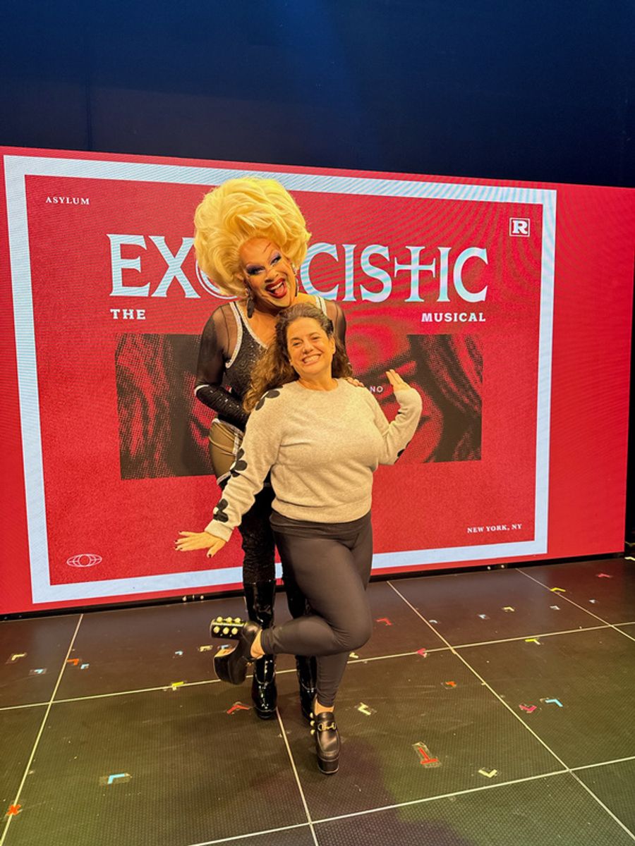 Photos: Marissa Jaret Winokur Visits EXORCISTIC Off-Broadway  Image