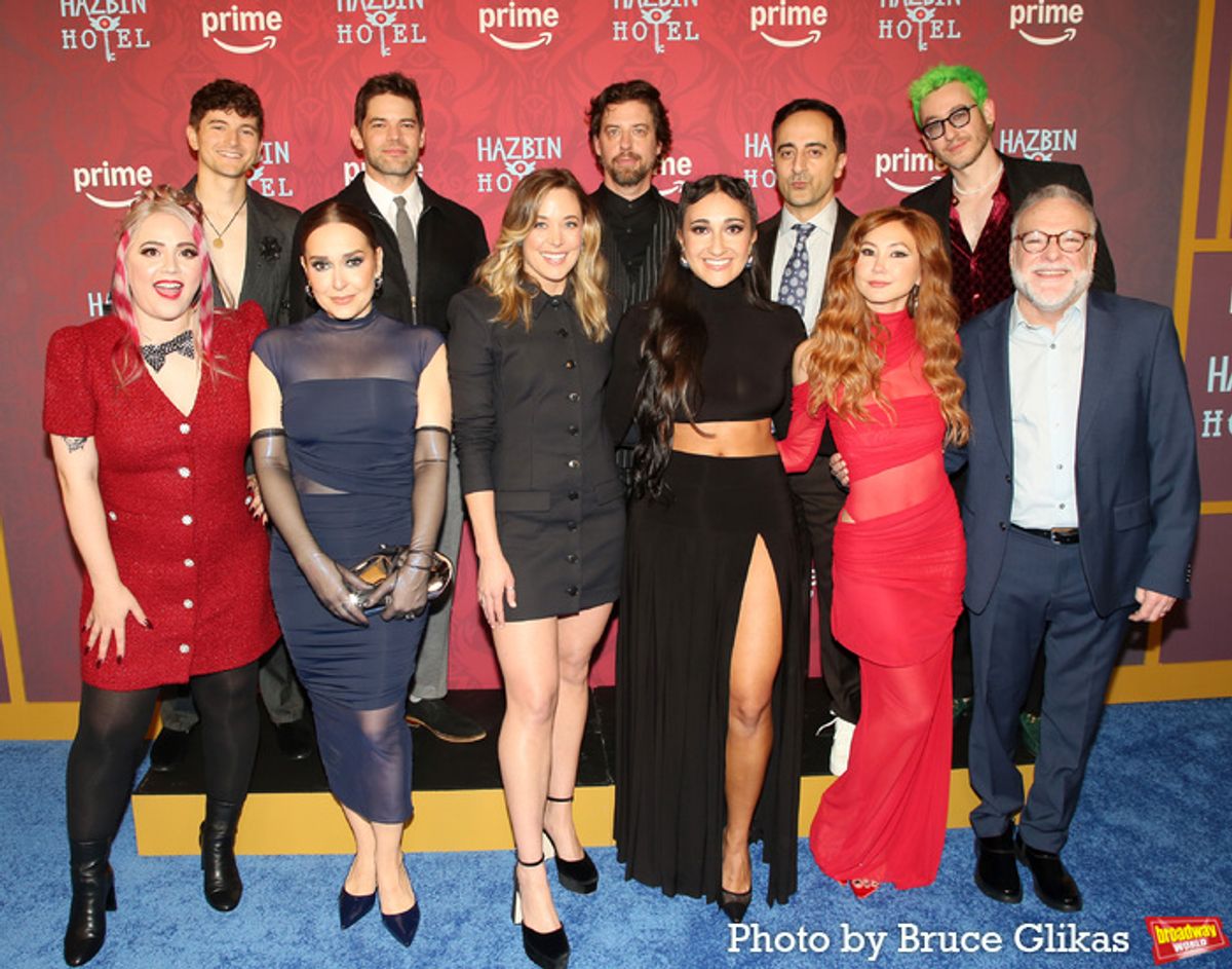  Vivienne Medrano, Blake Roman, Jessica Vosk, Jeremy Jordan, Erika Henningsen, Christian Borle, Krystina Alabado, Amir Talai, Kimiko Glenn, Sam Haft and Richard Horvitz at 